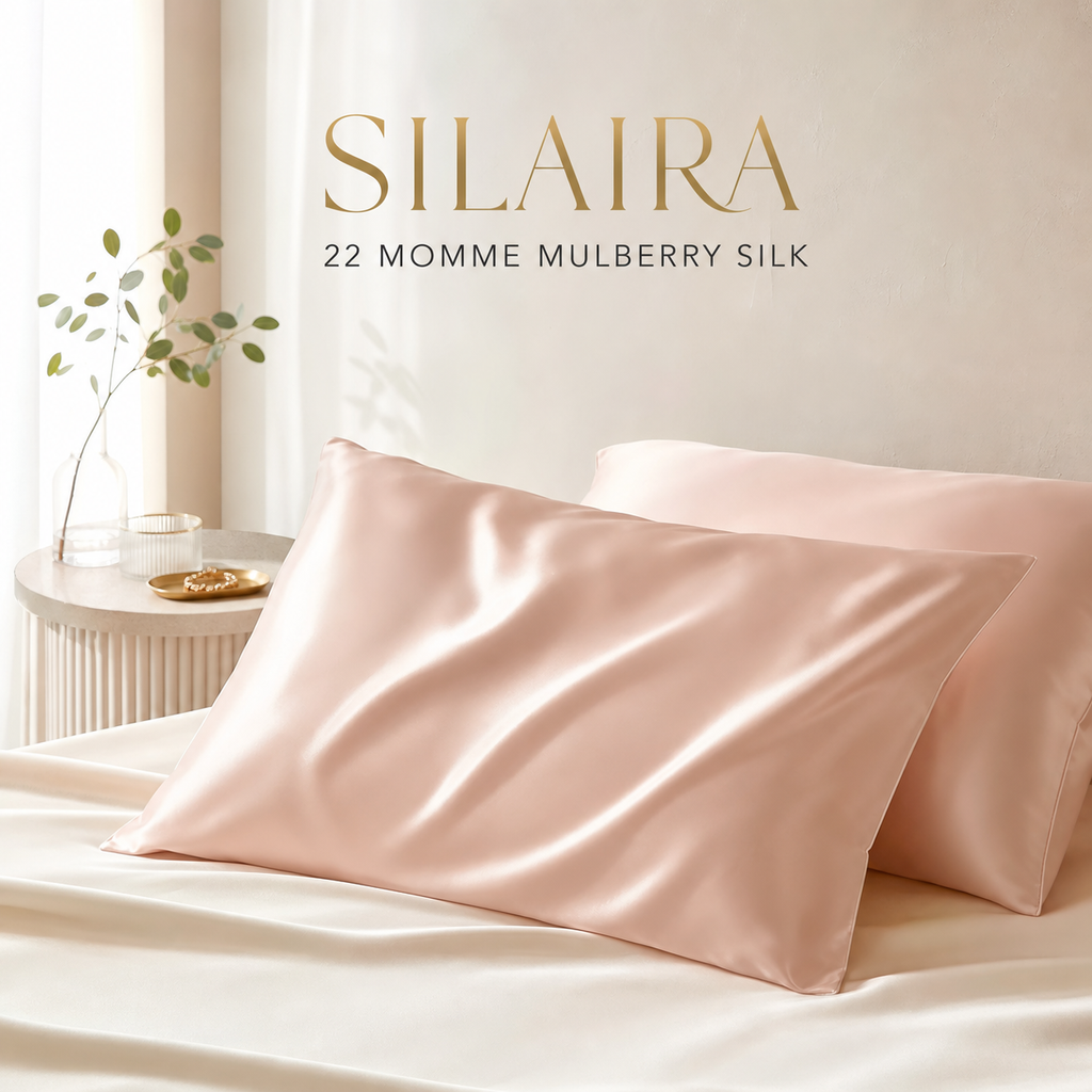 Silaira 22 Momme Mulberry Silk Pillowcase