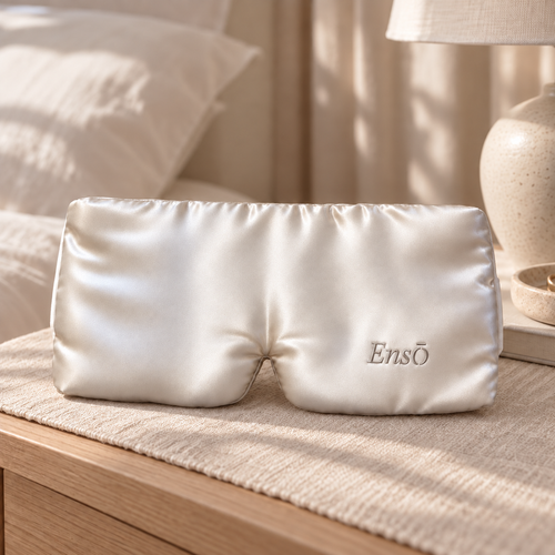 ENSŌ Mulberry Silk Weighted Eye Mask