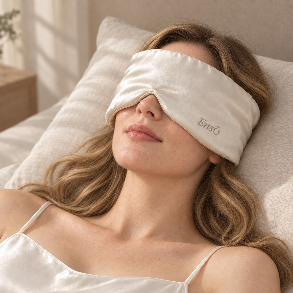SILAIRA Mulberry Silk Weighted Eye Mask