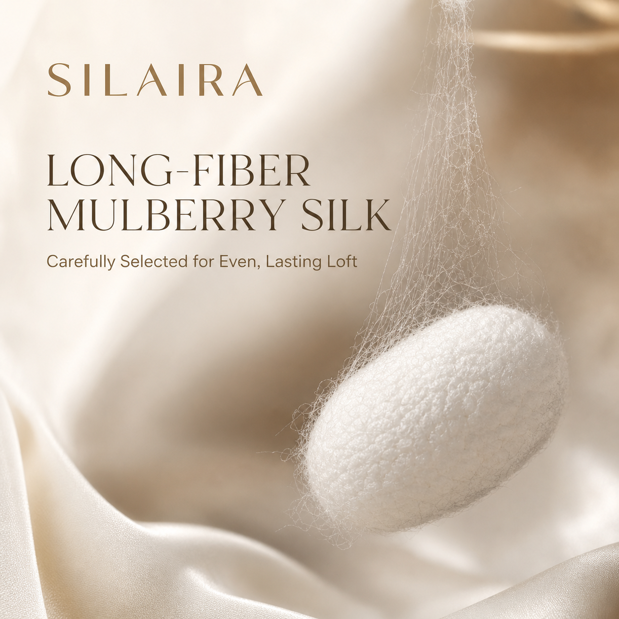 SILAIRA All-Season Mulberry Silk Comforter