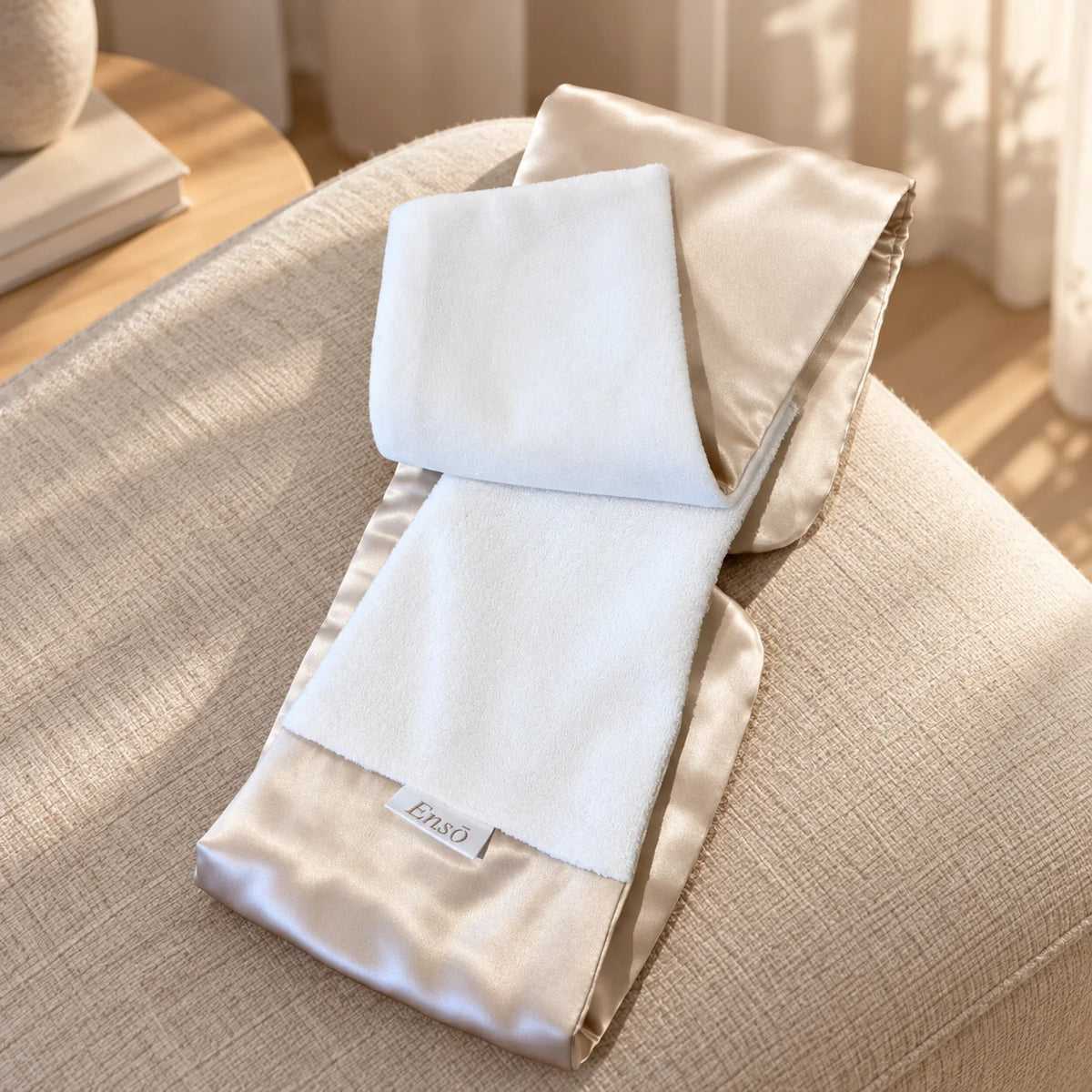 ENSŌ Mulberry Silk Weighted Eye Mask