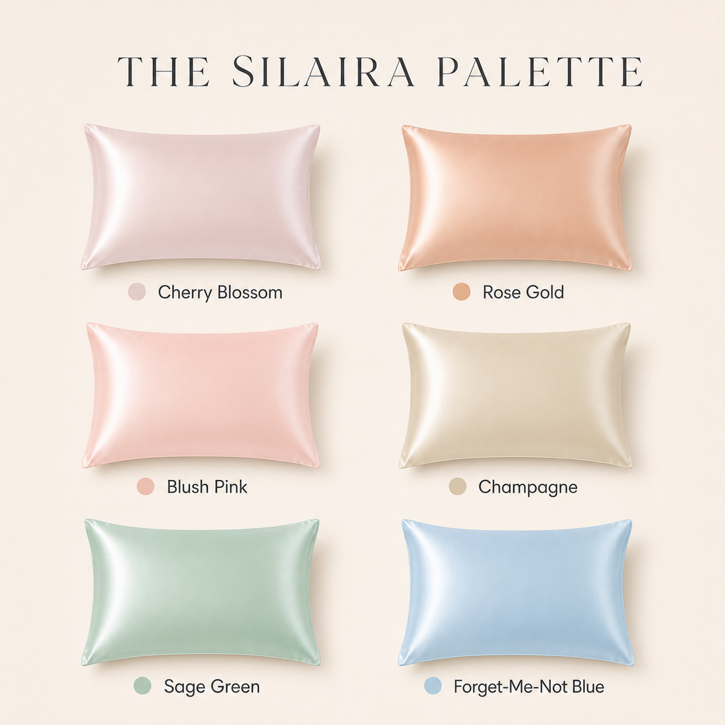 Silaira 22 Momme Mulberry Silk Pillowcase