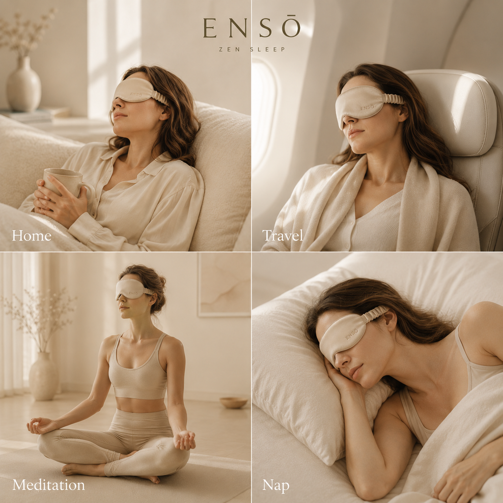 SILAIRA 22 Momme Mulberry Silk Eye Mask for Sleep