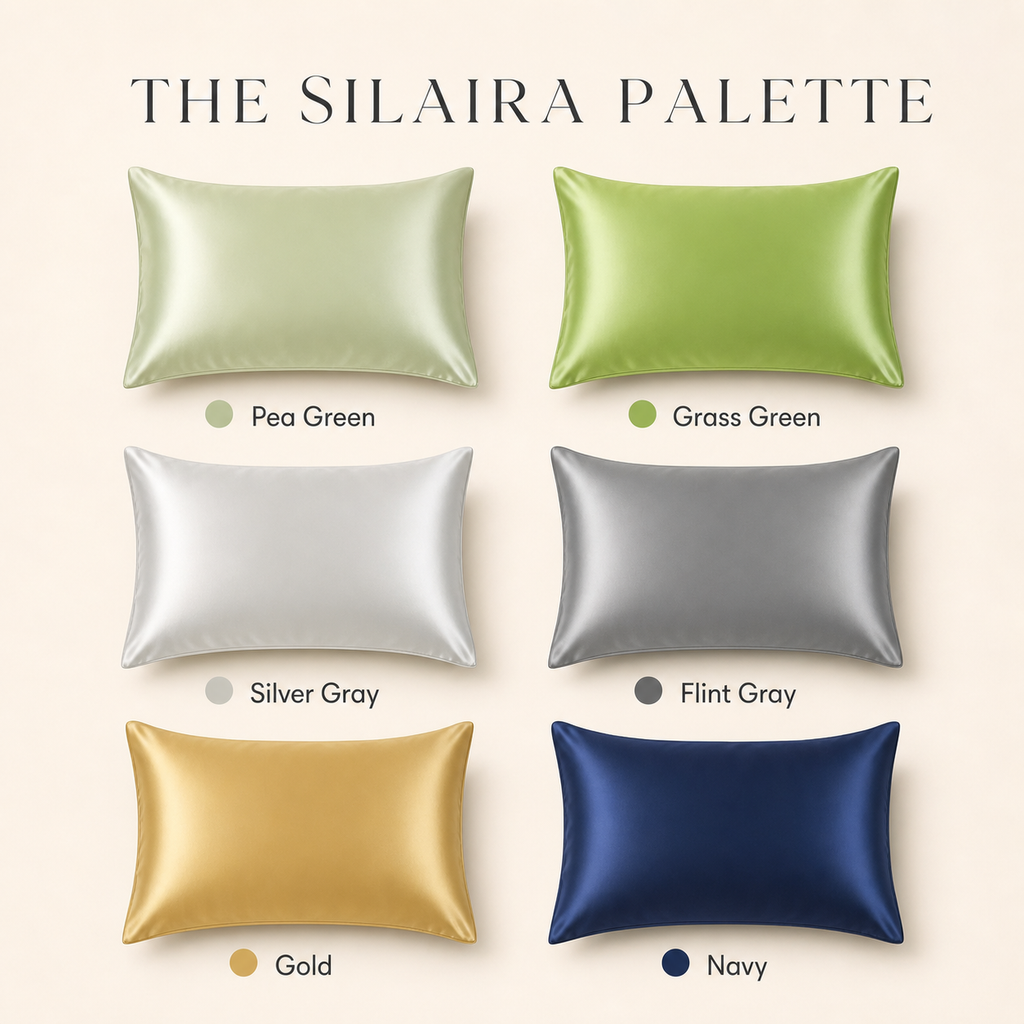 Silaira 22 Momme Mulberry Silk Pillowcase