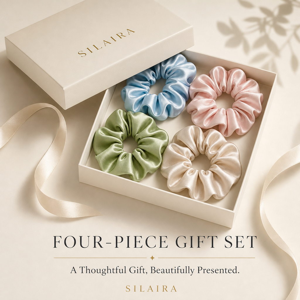 22 Momme Mulberry Silk Scrunchie