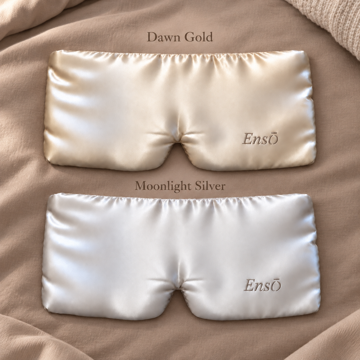 SILAIRA Mulberry Silk Weighted Eye Mask