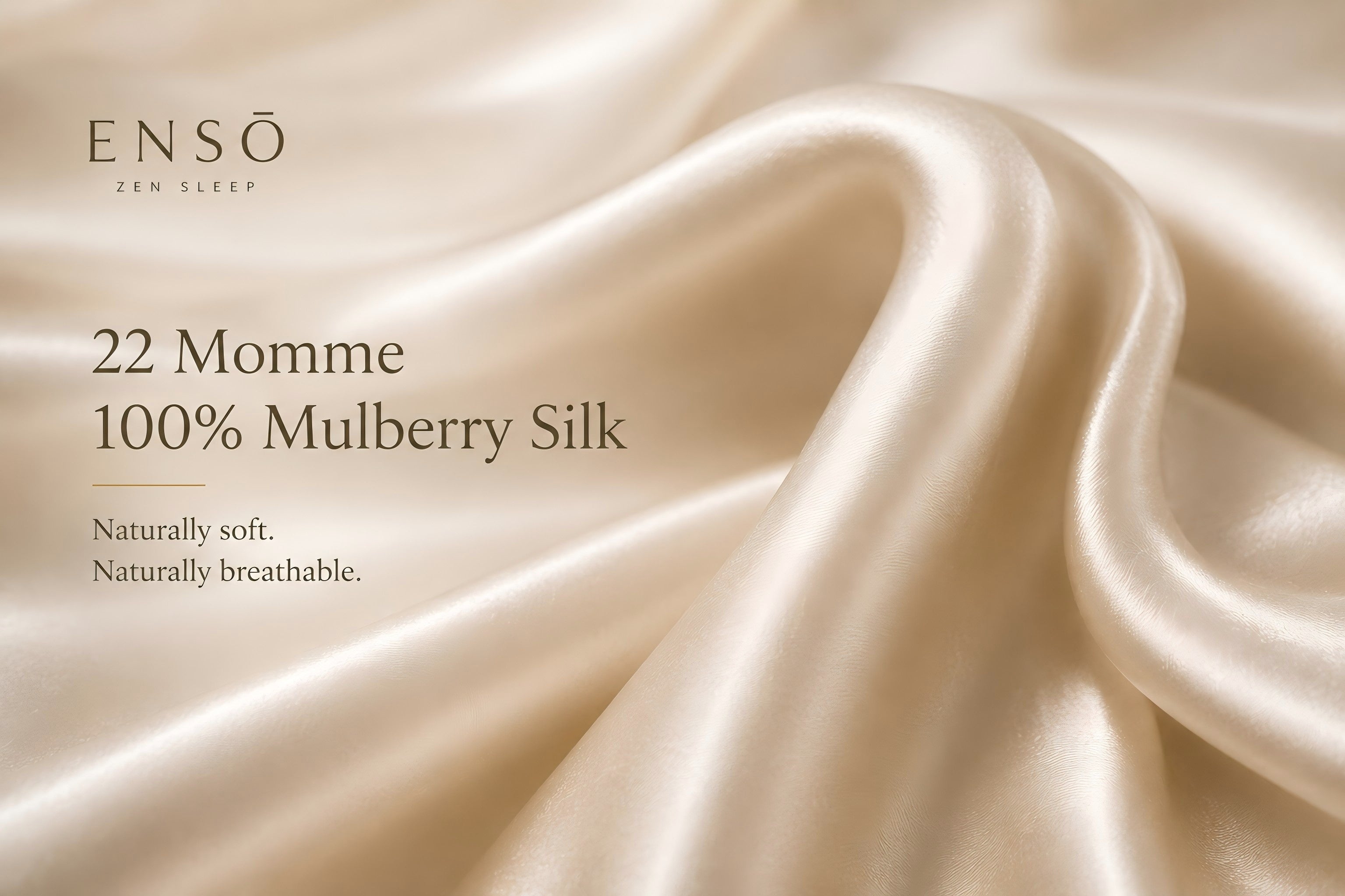 Ensō | 100% Mulberry Silk Eye Mask for Sleep