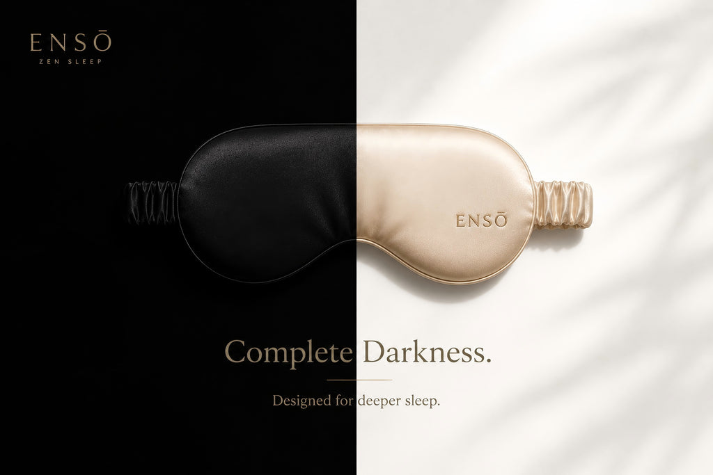 Ensō | 100% Mulberry Silk Eye Mask for Sleep