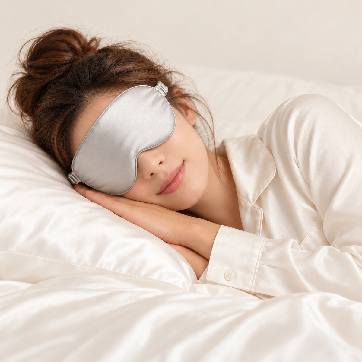 SILAIRA 3D Mulberry Silk Sleep Mask — Four-Colour Set