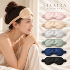 SILAIRA Mulberry Silk Eye Mask for Sleep